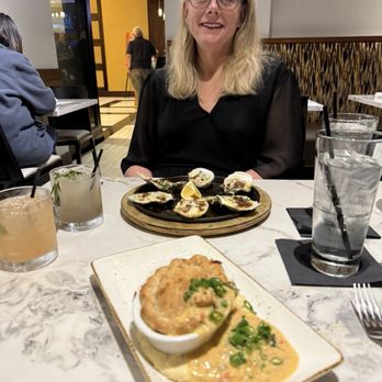 Trenasse - Gruyère and bacon oyster, étouffée pie. - Wine Bars Near Me - New Orleans, Louisiana Trenasse - Gruyère and bacon oyster, étouffée pie. - Wine Bars Near Me - New Orleans, Louisiana