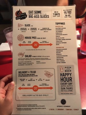 Menu photo 5 Fat Sully's NY Pizza - Colfax Denver, CO Menu photo 5 Fat Sully's NY Pizza - Colfax Denver, CO