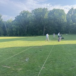 Howell Park Golf Course - Grinding on the range