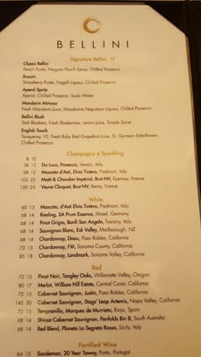 Menu photo 2 Bellini Las Vegas, NV Menu photo 2 Bellini Las Vegas, NV