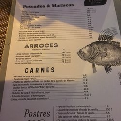 El Laurel - Menu