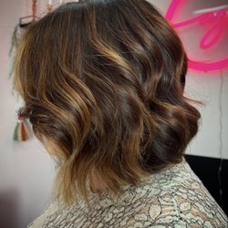 Artistry AZ Salon Studio - Perfect, slightly angled cut with layers and beautiful looking sun kissed color