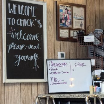 Chick's Cafe - Welcome sign - American Near Me - Heber City, Utah Chick's Cafe - Welcome sign - American Near Me - Heber City, Utah