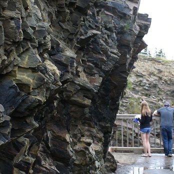 The Ovens Natural Park - Large cliffs at the Ovens Natural Park. Check out the video https://youtu.be/cb7ayoQOoNM - Parks Near Me - Riverport, Nova Scotia