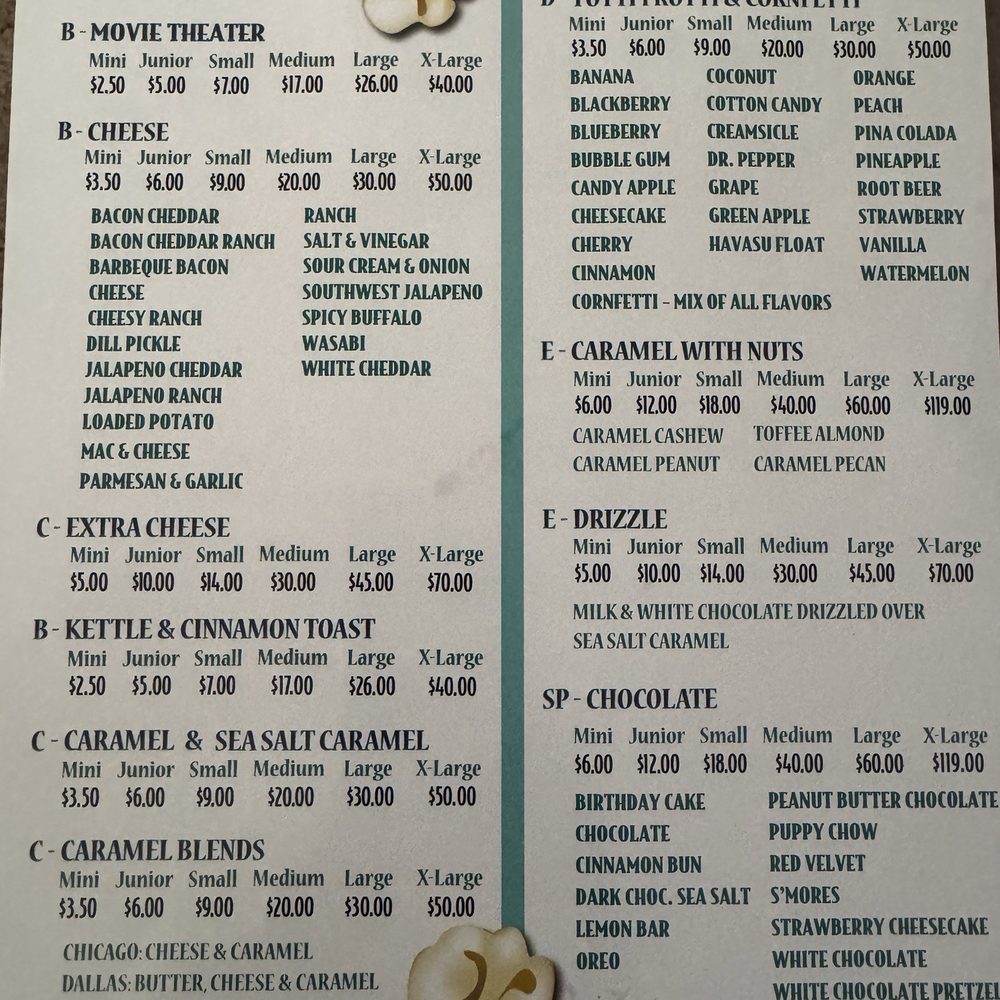 WE BE POPN - My favorites are Dr. Pepper and loaded potato - Popcorn Shops Near Me - Lake Havasu City, Arizona WE BE POPN - My favorites are Dr. Pepper and loaded potato - Popcorn Shops Near Me - Lake Havasu City, Arizona