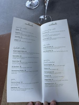 Menu photo 2 Fields Restaurant Skaneateles, NY