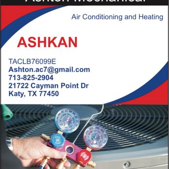Ashton mechanical - Heating & Air Conditioning/HVAC Near Me - Katy, Texas Ashton mechanical - Heating & Air Conditioning/HVAC Near Me - Katy, Texas