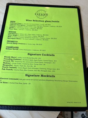 Menu photo 5 Hanover Tavern Hanover, VA