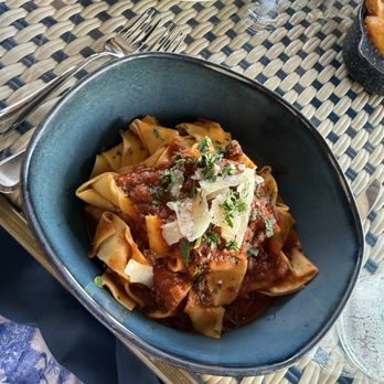 George’s Bistro & Bar - Pappardelle Bolognese - Pizza Near Me - Houston, Texas George’s Bistro & Bar - Pappardelle Bolognese - Pizza Near Me - Houston, Texas