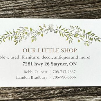 Our Little Shop - Home Decor Near Me - Stayner, Ontario Our Little Shop - Home Decor Near Me - Stayner, Ontario
