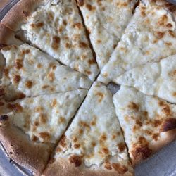 Rose's Pizza - White pizza (I took a bite )