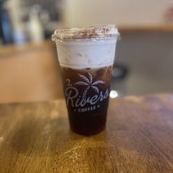 2 Rivers Coffee - Coffee & Smokes (summer seasonal cold brew + foam)