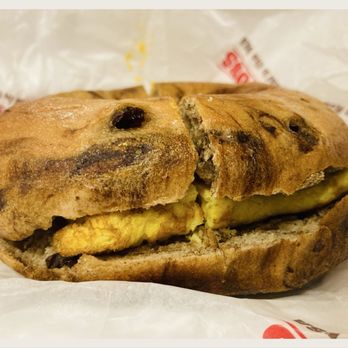 Bagel Boss - Egg bagel sandwich. - Food Court Near Me - Jamaica, New York Bagel Boss - Egg bagel sandwich. - Food Court Near Me - Jamaica, New York