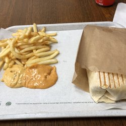 Tacos d’Annecy - Cordon Bleu taco. Very tasty!