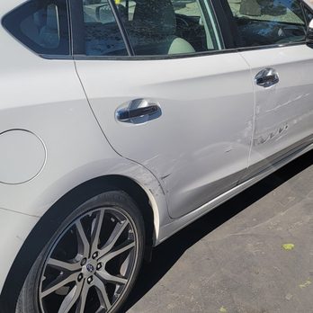 M & L Auto Collision - Minor side swipe, but hit all the way down. - Auto Repair Near Me - Norco, California M & L Auto Collision - Minor side swipe, but hit all the way down. - Auto Repair Near Me - Norco, California