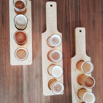 Homage Brewing - Flights! Yummm! - Breweries Near Me - Pomona, California