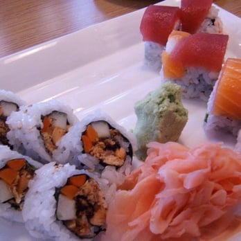 Sushi Teri - Salmon skin roll and Mastercard roll. - Japanese Near Me - Goleta, California Sushi Teri - Salmon skin roll and Mastercard roll. - Japanese Near Me - Goleta, California