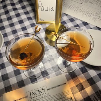 Jacks Chophouse - Perfect Manhattans! - Steakhouses Near Me - Fredericksburg, Texas