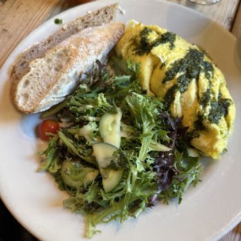 Le Pain Quotidien - Mushroom & Goat Cheese Omelette - Bakeries Near Me - Claremont, California Le Pain Quotidien - Mushroom & Goat Cheese Omelette - Bakeries Near Me - Claremont, California