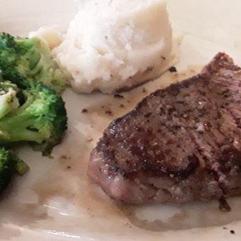 Tbonz Steakhouse - New York Strip, medium rare - Steakhouses Near Me - Augusta, Georgia