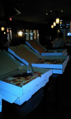 Photo of Whiskey Bar - Milwaukee, WI, US. Free pizza for Tuesday trivia night :)