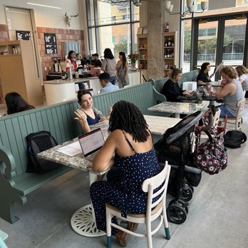 The Newstand - Seating area. - Coffee & Tea Near Me - San Antonio, Texas