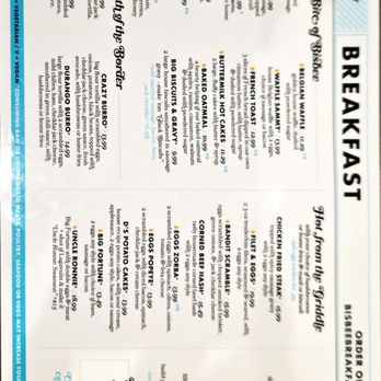 Bisbee Breakfast Club - Menu March 2026 - American Near Me - Tucson, Arizona