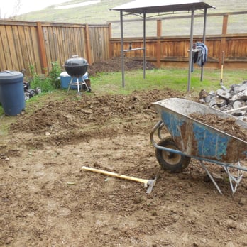 Boomerang - J.L. review photo (start of project) - Masonry/Concrete Near Me