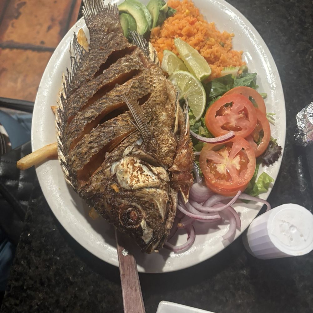 Whole Fried Breaded Tilapia Fillet