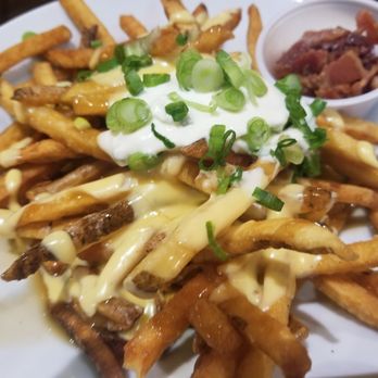 Nomad Eatery - Loaded fries, bacon on the side - New American Near Me - South Jordan, Utah Nomad Eatery - Loaded fries, bacon on the side - New American Near Me - South Jordan, Utah