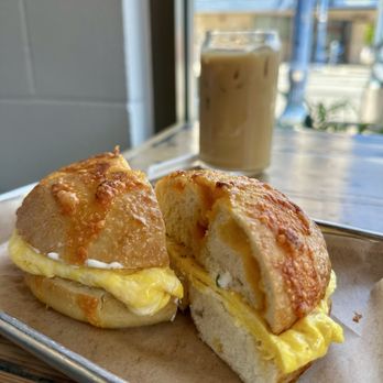 Saints and Sinners Bakeshop - Bagel sandwich - Coffee & Tea Near Me - Long Beach, California