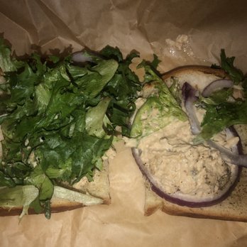 Panera Bread - Tuna Sandwich minus tomato - Salad Near Me - Taylor, Michigan