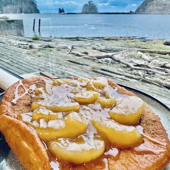 River's Edge Restaurant - Fry Bread Apple Pie $20 - Seafood Near Me - La Push, Washington River's Edge Restaurant - Fry Bread Apple Pie $20 - Seafood Near Me - La Push, Washington