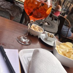 Tiffany Marion - Aperol Spritz & a sandwich
