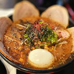 T-Kumi Ramen & Rice Bowl - Black Garlic Tonkotsu with Chasu