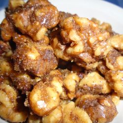 Black Forest Inn - Roasted Walnuts, close-up.