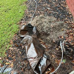 Davis B C Electric Service - Spliced 220 line next to our home