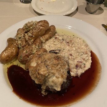 Signature Grill - Beef tenderloin, mushroom risotto, fingerling potato's - Seafood Near Me - Edmond, Oklahoma Signature Grill - Beef tenderloin, mushroom risotto, fingerling potato's - Seafood Near Me - Edmond, Oklahoma
