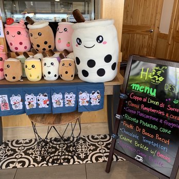 Hiro tea bar - so many boba plushies! (but not for sale) - Bubble Tea Near Me - Duluth, Georgia Hiro tea bar - so many boba plushies! (but not for sale) - Bubble Tea Near Me - Duluth, Georgia