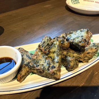 Gao Lhao - (V) Housemade Crispy Chive Cakes - Thai Near Me - Seattle, Washington Gao Lhao - (V) Housemade Crispy Chive Cakes - Thai Near Me - Seattle, Washington