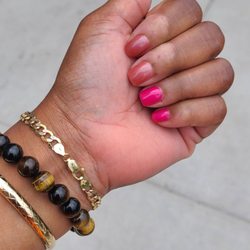 Bella Foundry Row Nail Salon & Spa - 6'7'2022 OPI #'s 4 (Mauvey Tan) and 5 (Hot Pink)