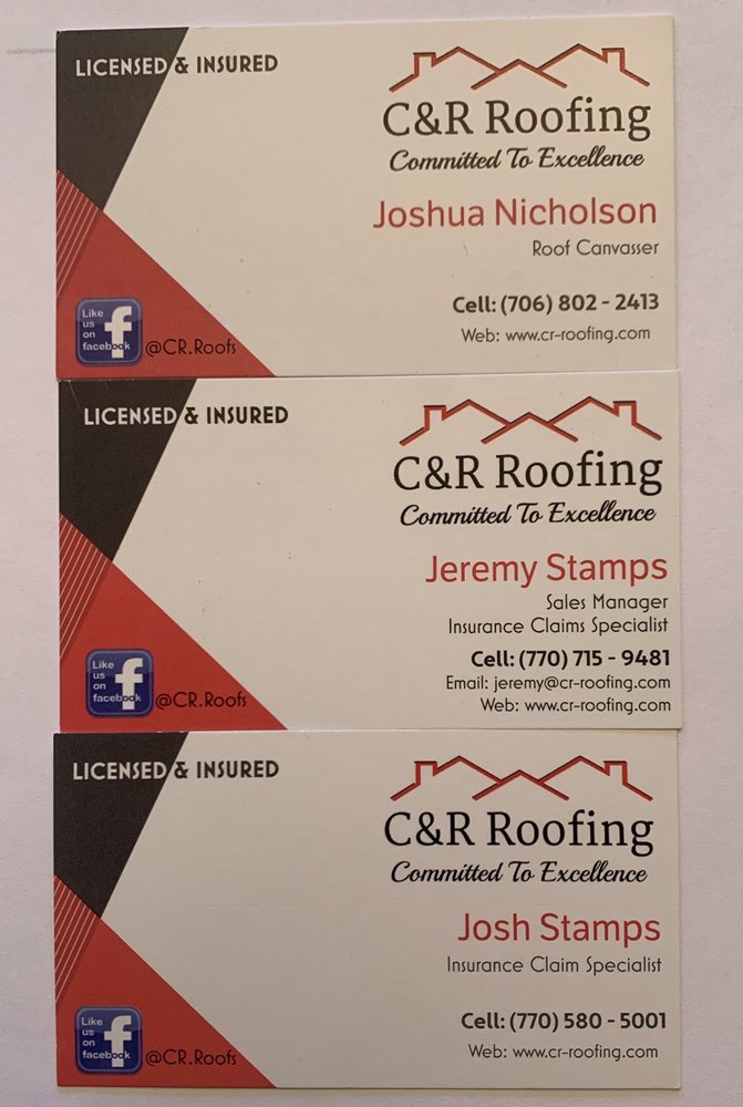 Slide of C&R Roofing