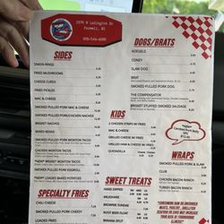 Big Rs Hog And Dogs - 2026 menu