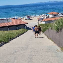 Right at Torrance "Rat" Beach - Next stop, sand & strand.