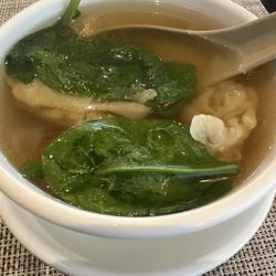 Wonton soup (lunch side portion)