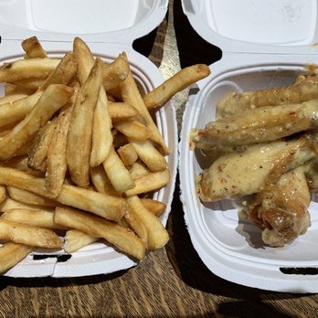 Detroit Wing Company - Garlic Parmesan wings - Chicken Wings Near Me - Traverse City, Michigan