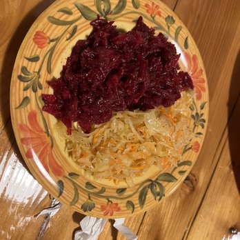 Restaurant Relax - Beets with Horseradish Salad and Sauerkraut Salad - Diners Near Me - Brooklyn, New York