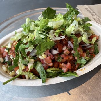 Chipotle Mexican Grill - Al Pastor Salad Bowl - Mexican Near Me - Barstow, California