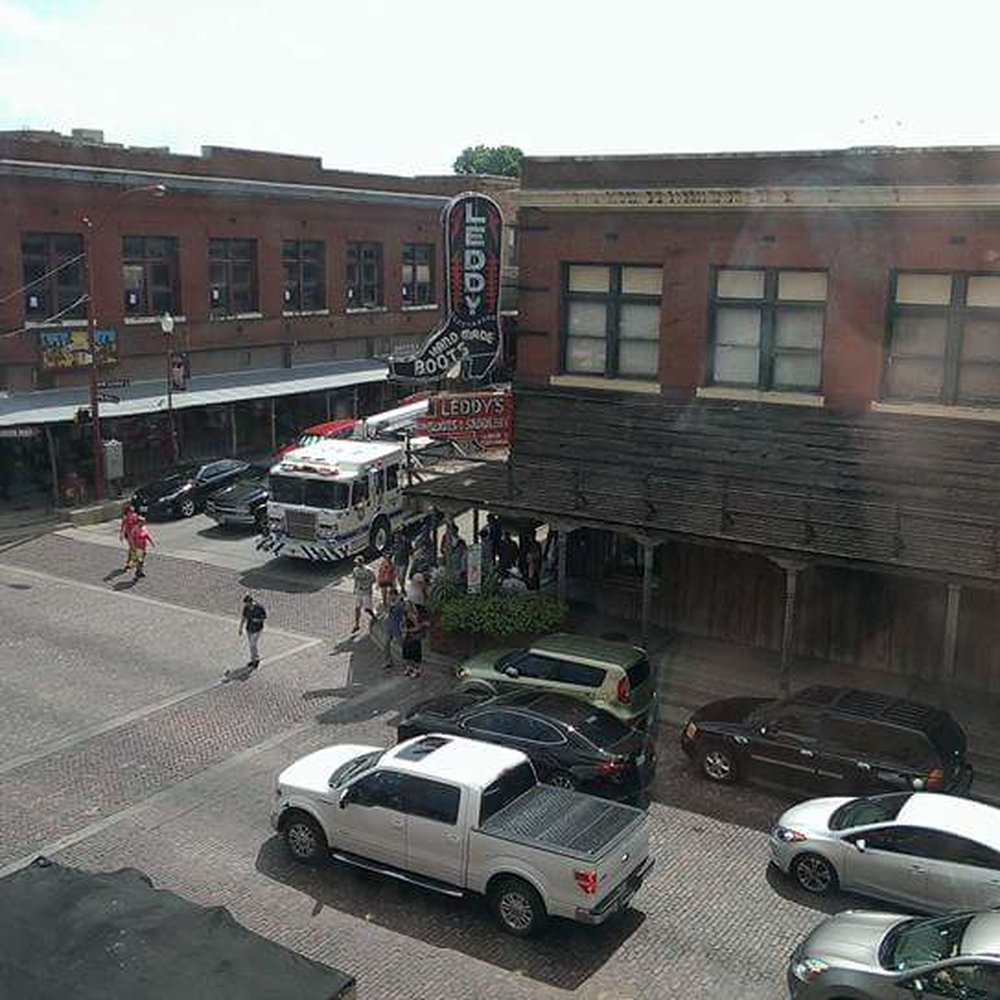 Stockyards Hotel - Street view from room - Hotels Near Me - Fort Worth, Texas