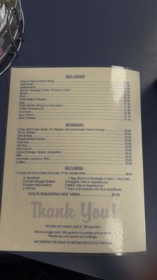Menu photo 3 Good Luck Cafe El Paso, TX